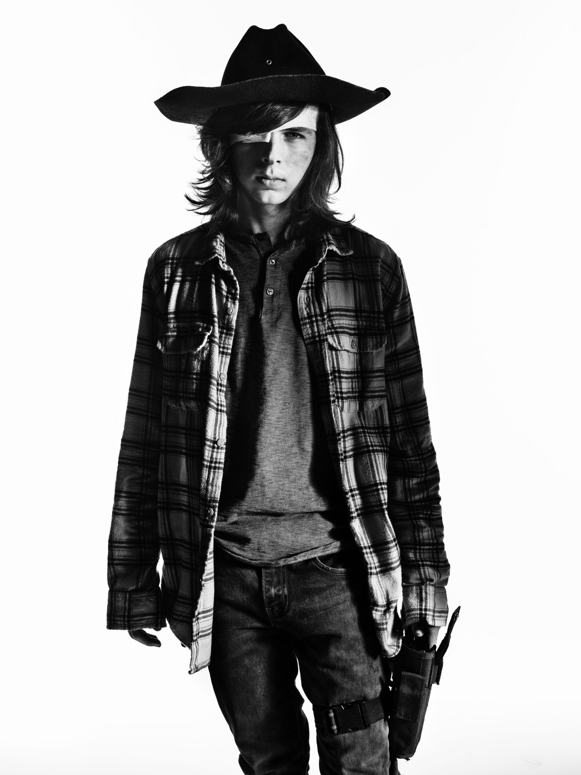 Chandler Riggs as Carl Grimes - The Walking Dead _ Season 7, Gallery - Photo Credit: Frank Ockenfels 3/AMC